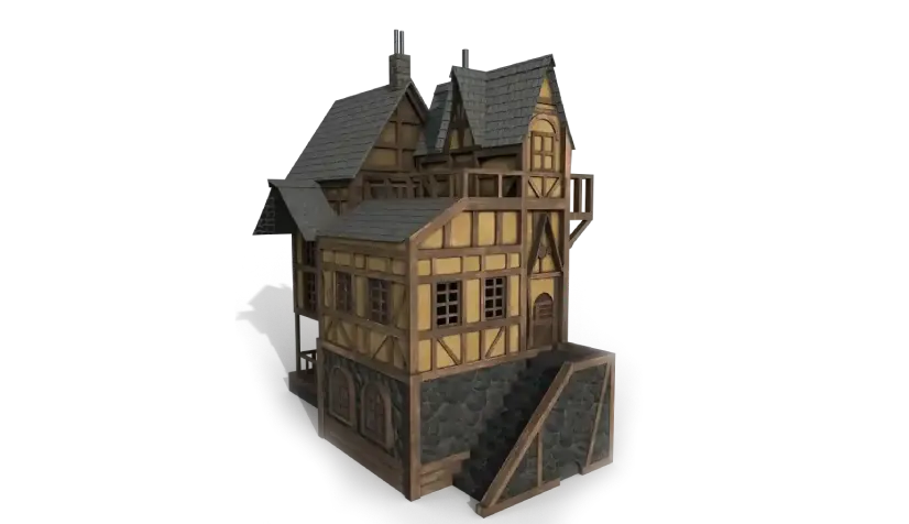 High quality 3D modeling for gaming metaverse and simulation projects