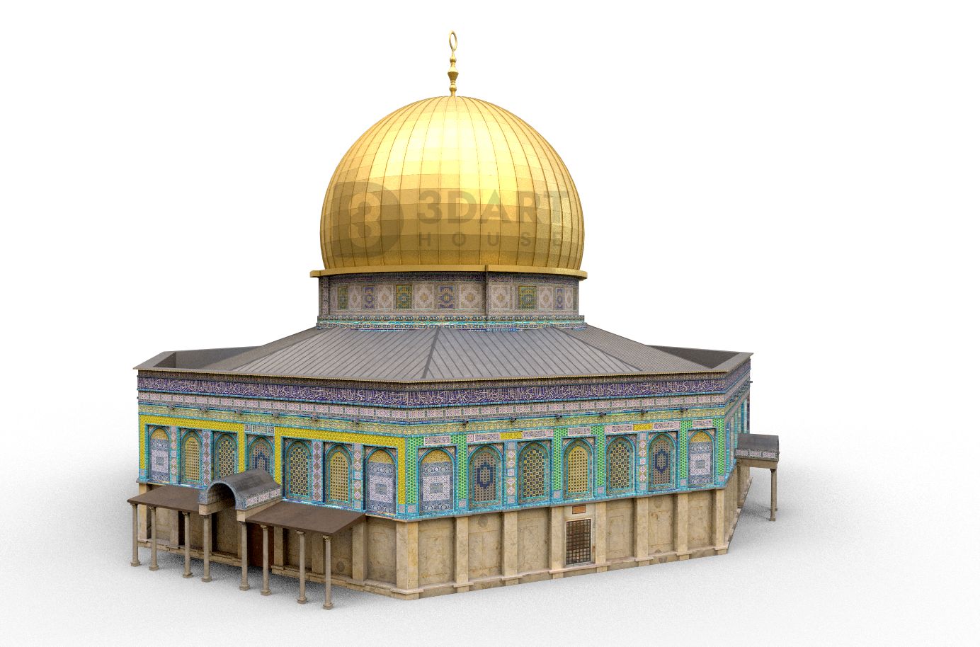 High quality 3D modeling for gaming metaverse and simulation projects